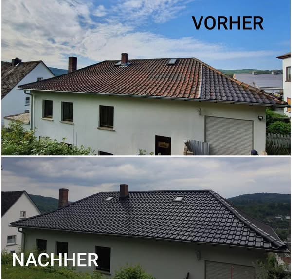 Hausprojekt Vorher/Nachher – tby Bedachungen