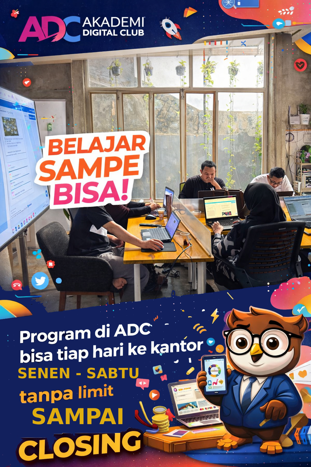 Suasana Kantor ADC Digital Club