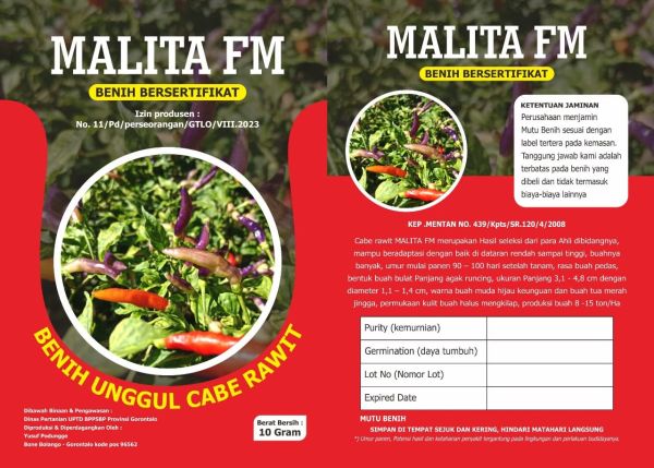 Sachet MALITA FM Benih
