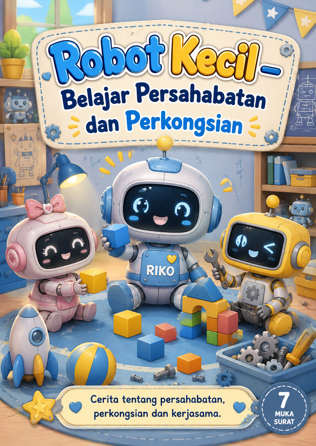 Robot Kecil – Belajar Persahabatan dan Perkongsian