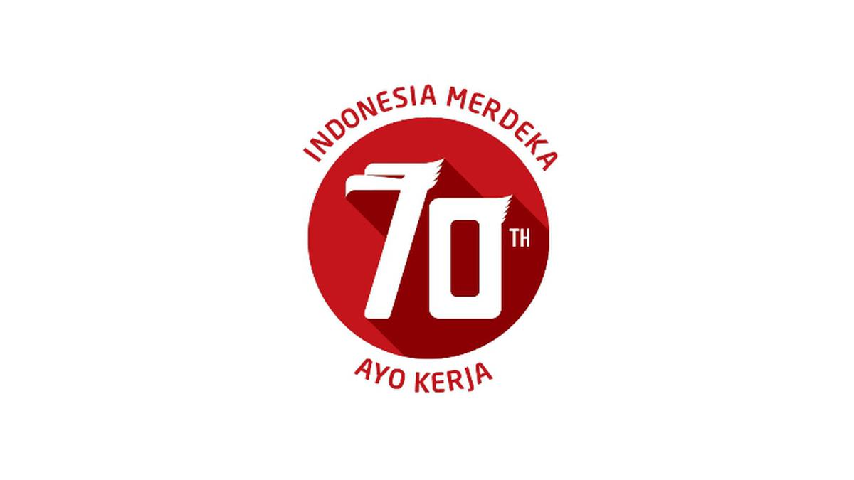 Logo HUT RI ke-70