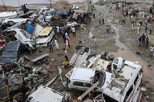 Destroyed vehicles