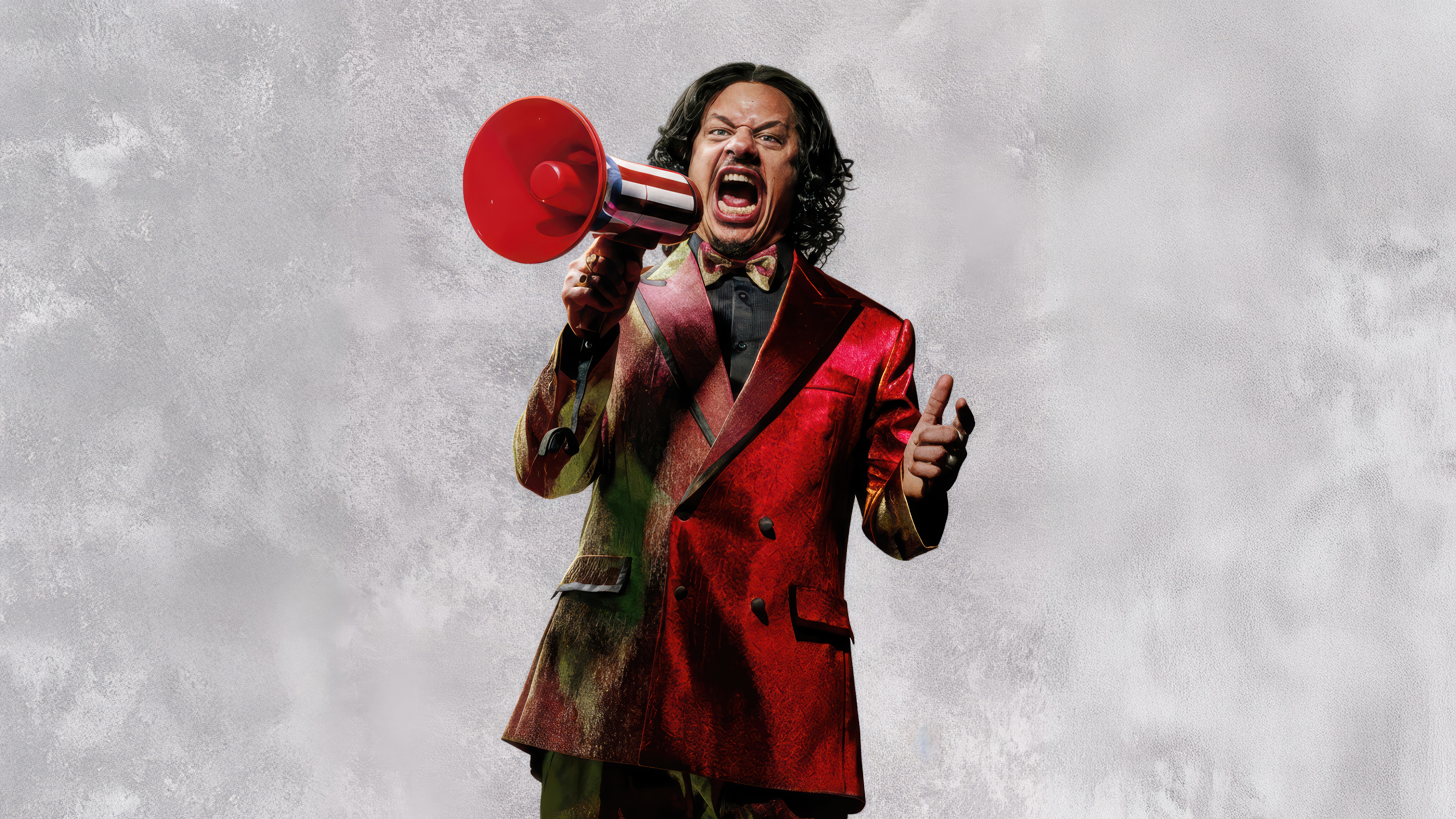 Red Green Suit Megaphone Movie