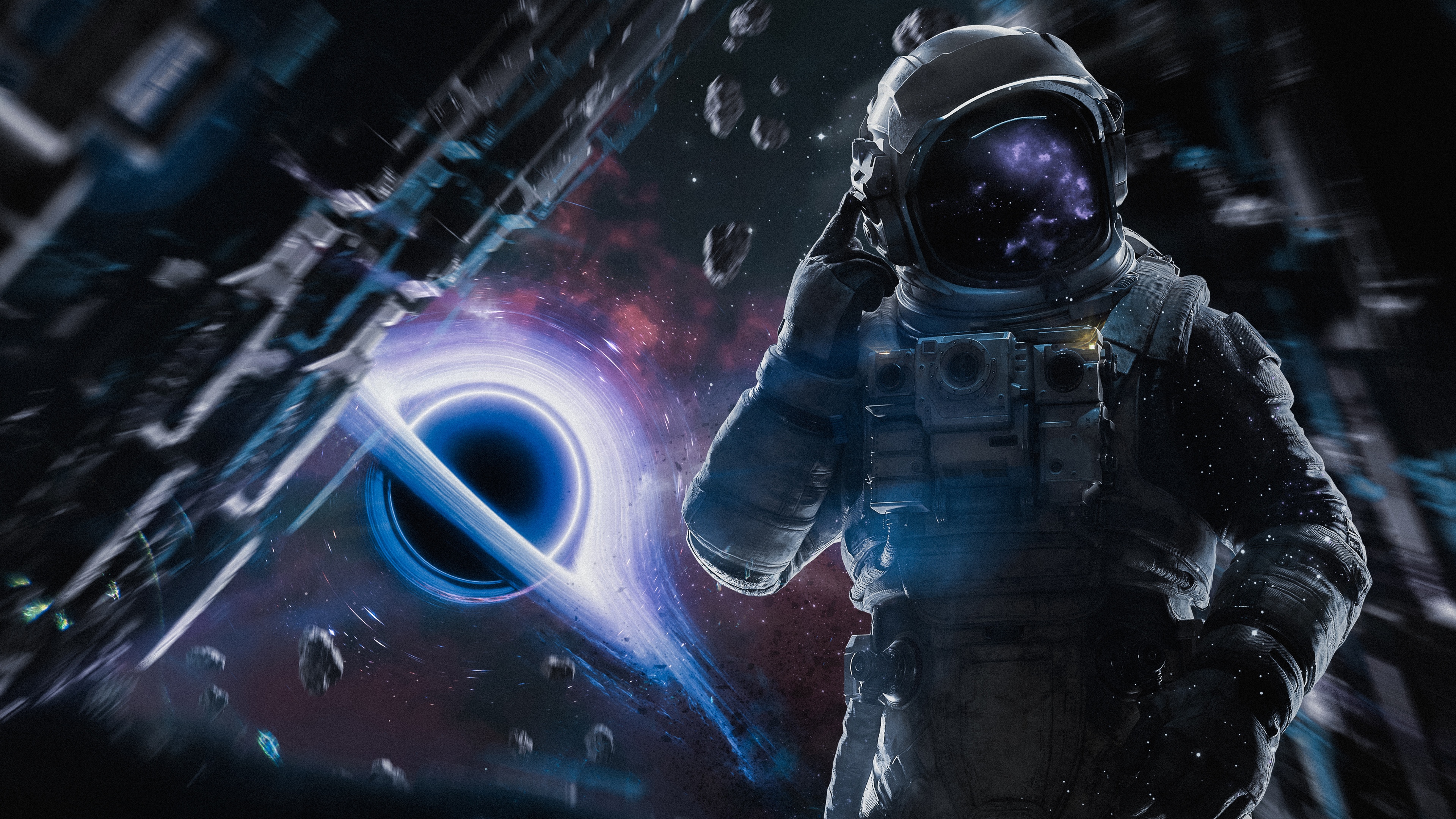 Cinematic Astronaut Space