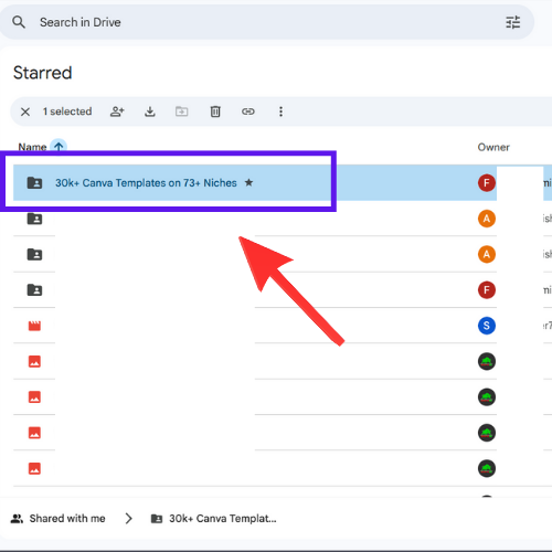 Google Drive Organization