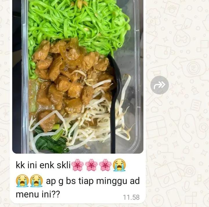 Testimoni Chat WA 3 - Mie Hijau