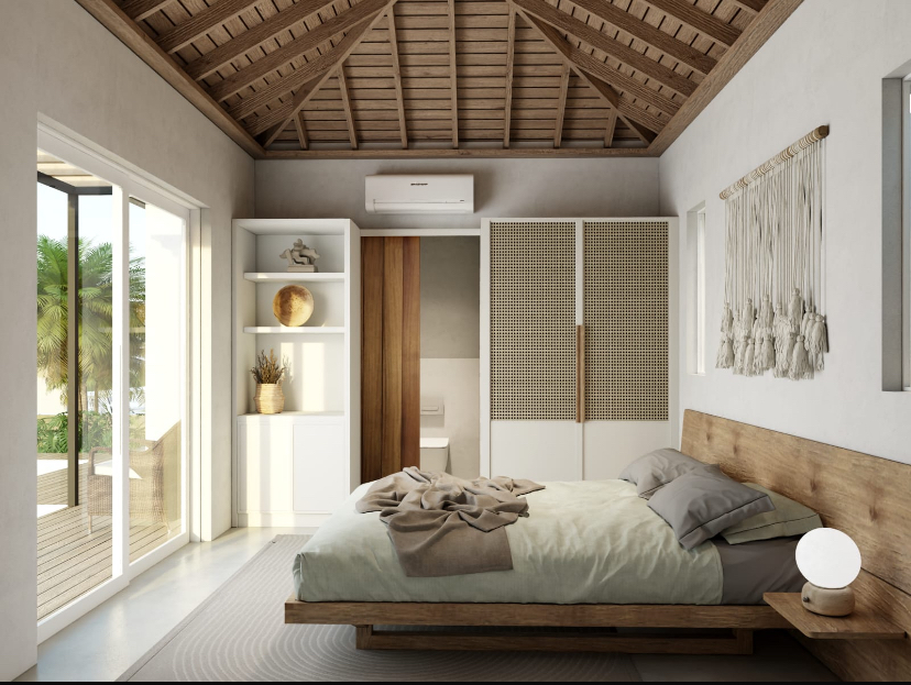 Tropical Inspired Bedroom
