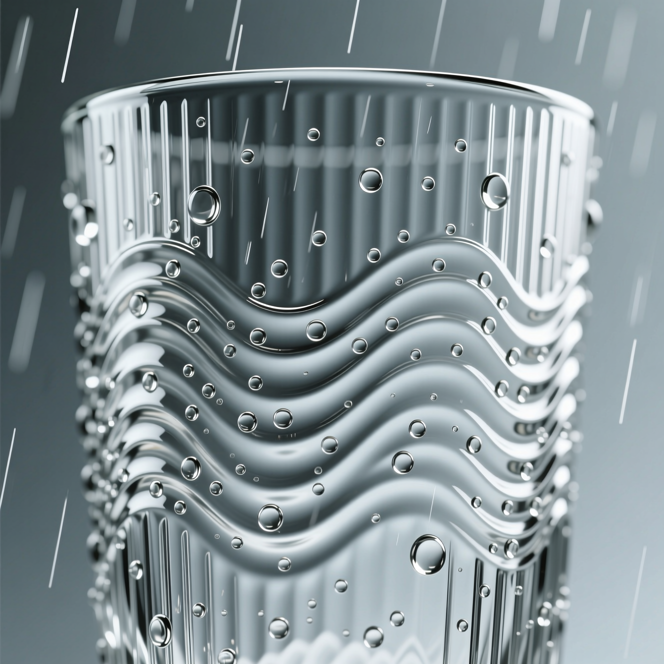 Vidrio con Efecto Agua