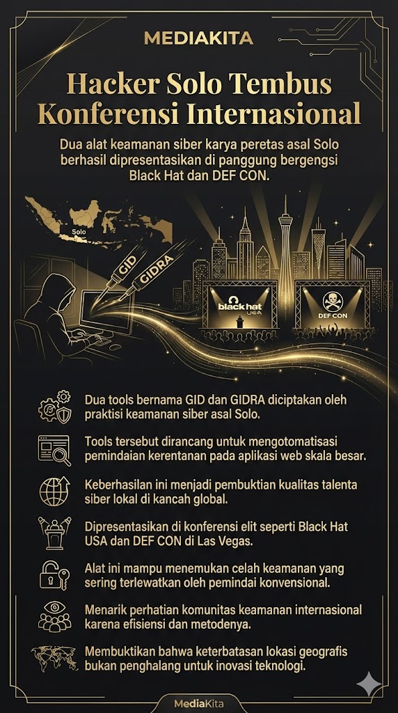 Hacker Solo Tembus Konferensi Internasional