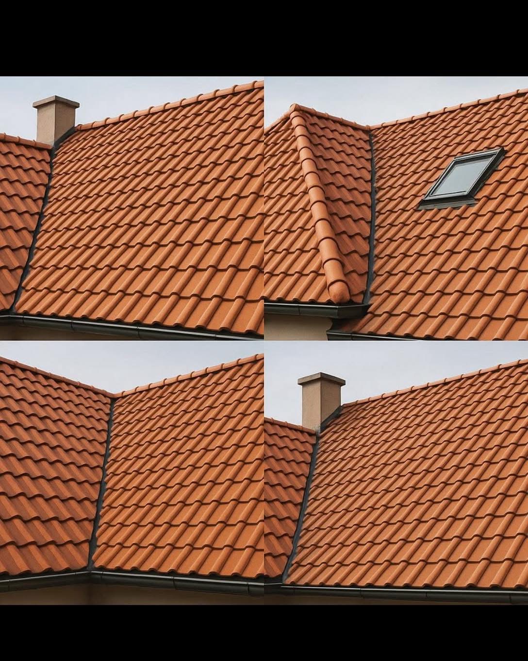 Ziegeldach Detail