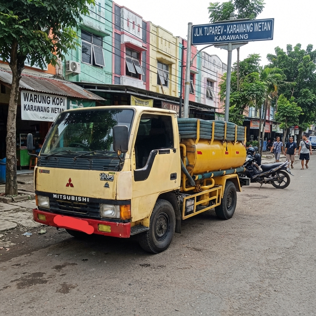Armada Truk Sedot WC Profesional Mitra Bersih Karawang