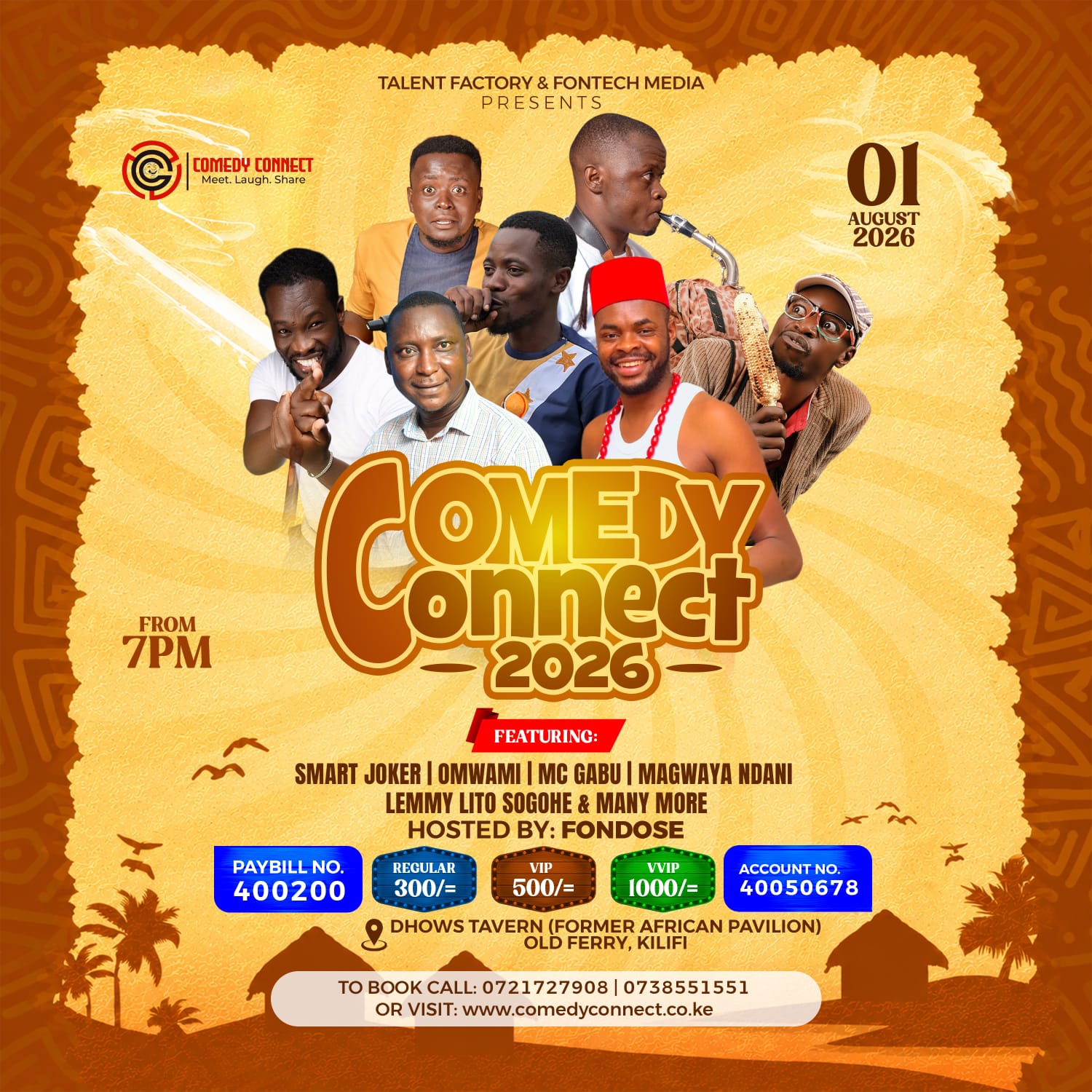 Comedy Connect 2026 Poster