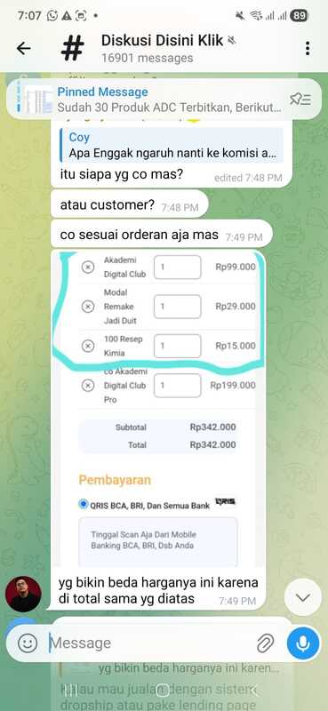 Komisi Langsung