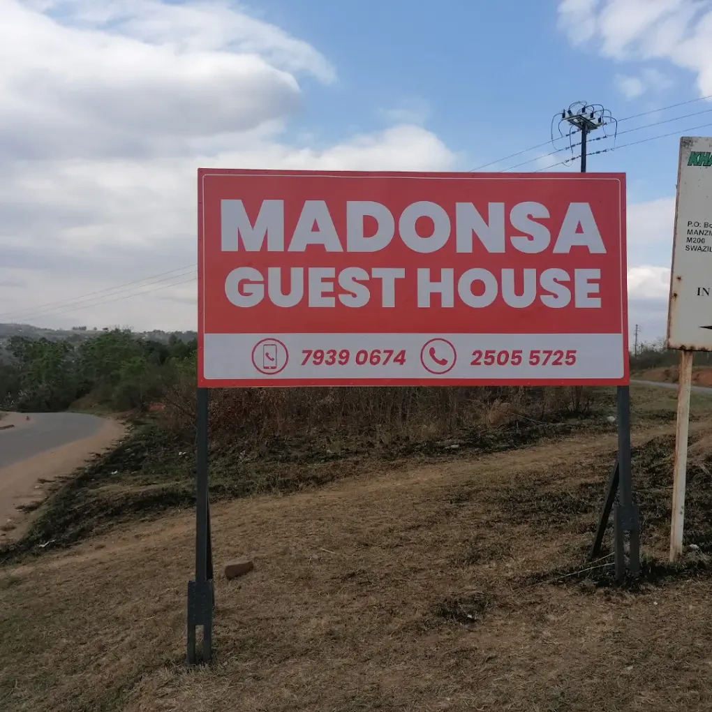 Madonsa Guest House sign