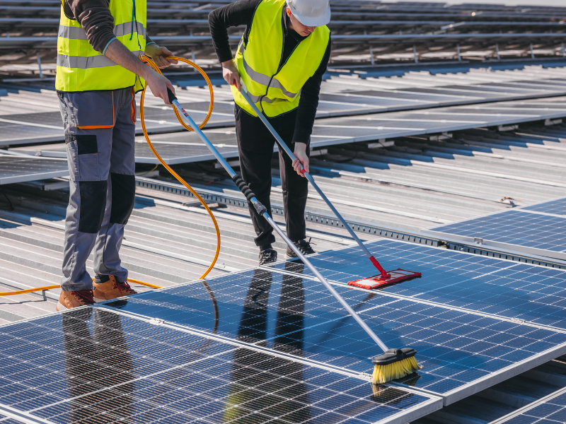 Solar Washing