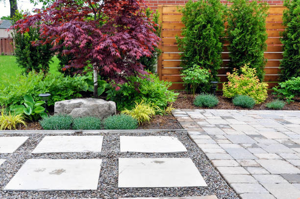 Professional patio installation transforms unused backyard space into a functional outdoor living area