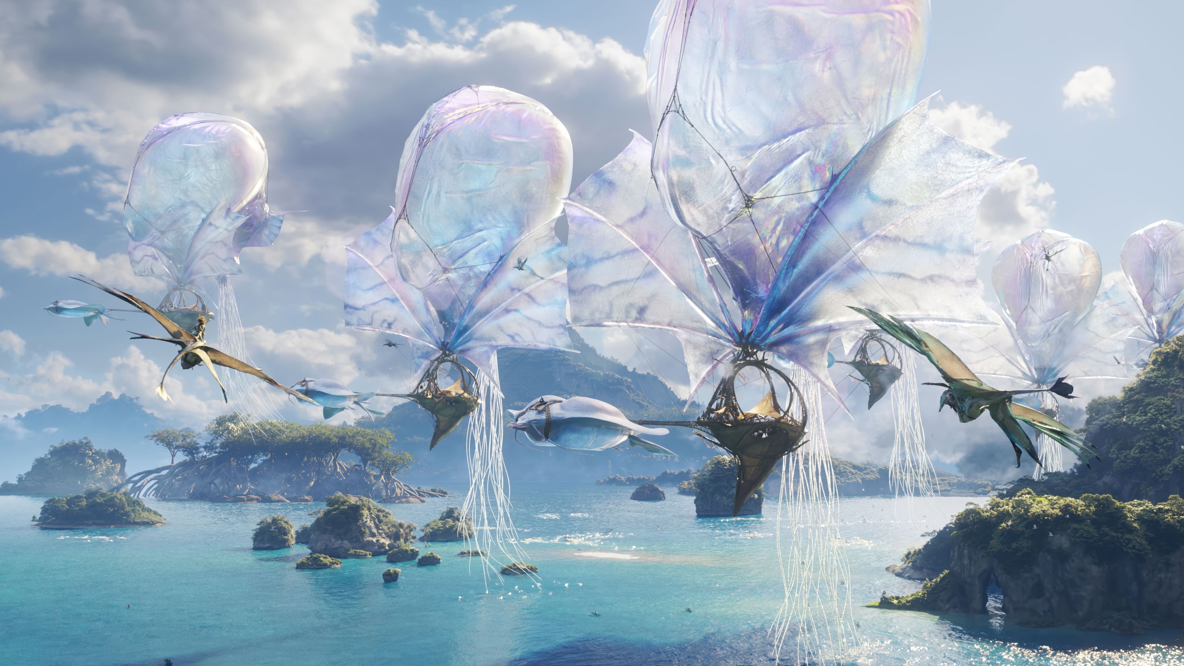 Ocean Airship Pterosaurs Movie
