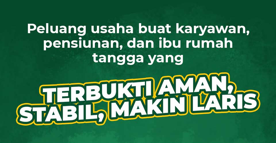 Peluang Usaha Buat Karyawan, Pensiunan, dan Ibu Rumah Tangga