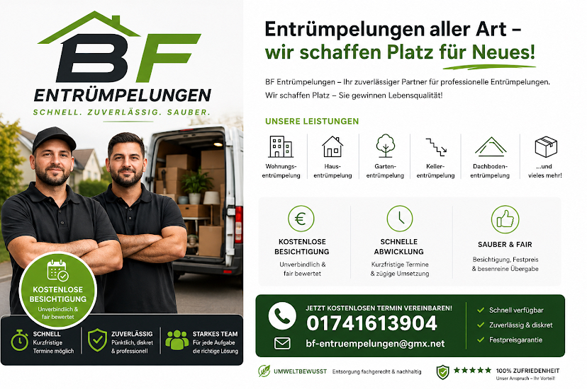 BF Entrümpelung Team