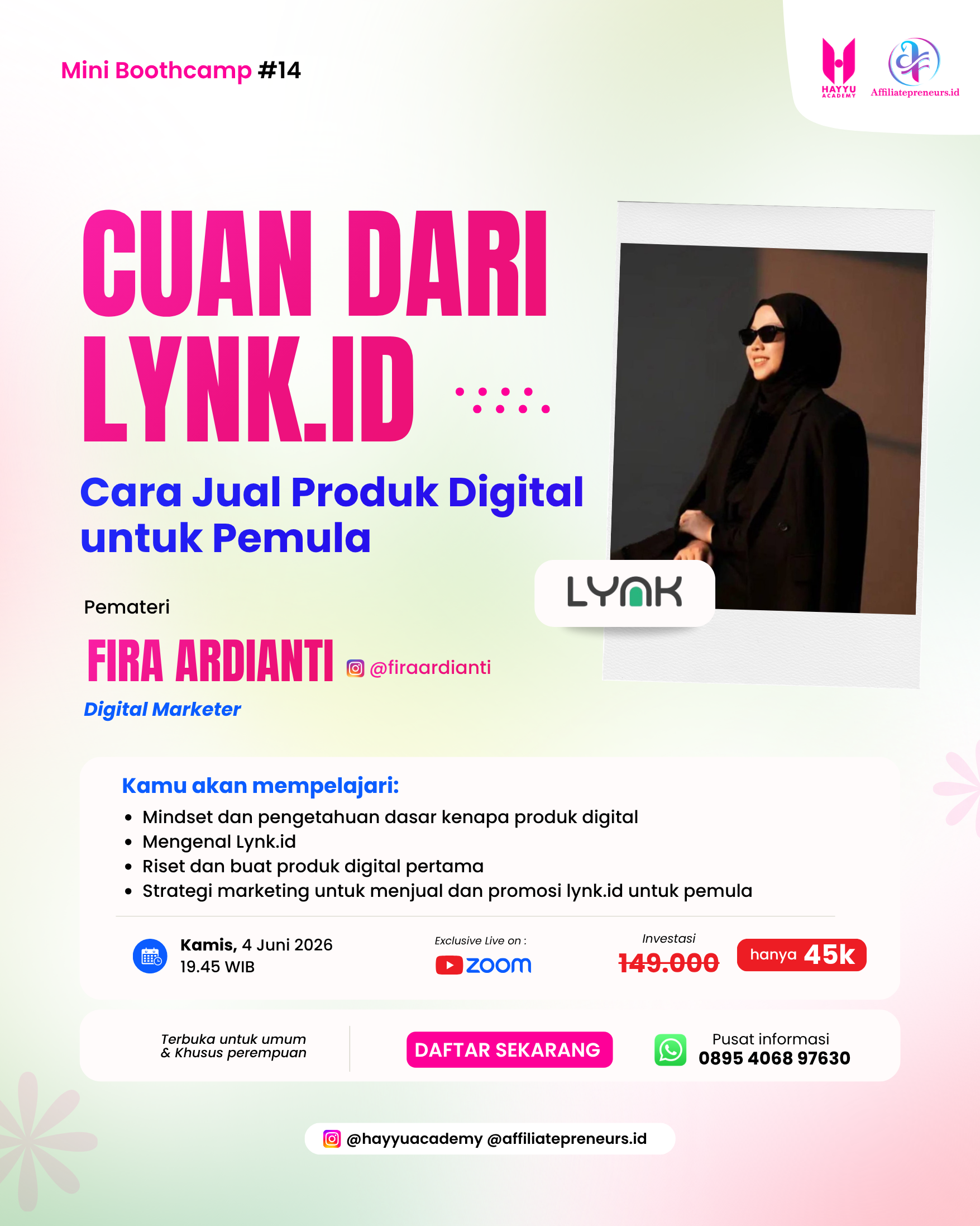 Flyer Mini Bootcamp #14