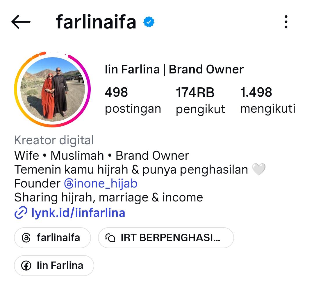 Profile Instagram