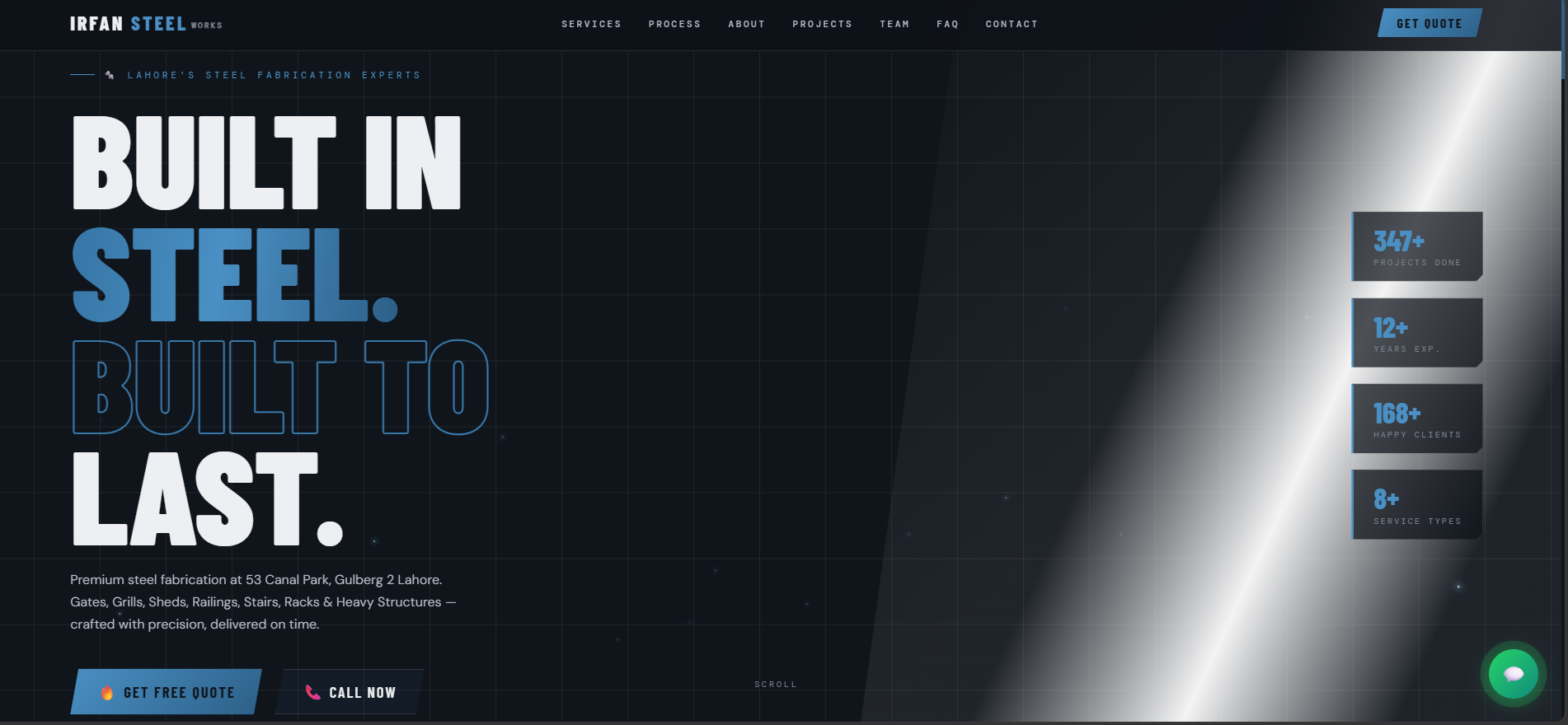 Iron Steel Works Website