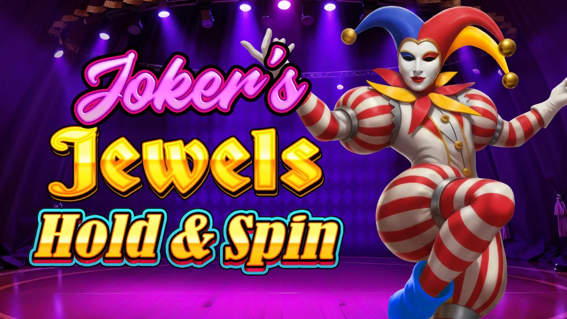 Jokers Jewels Hold & Spin Banner