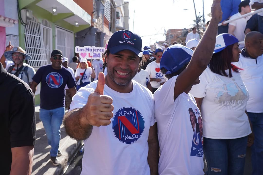 Movilización ciudadana y respaldo callejero con miembros del Movimiento Nueva Nación