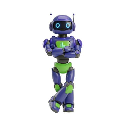 Learn IT Live AI Robot Mascot