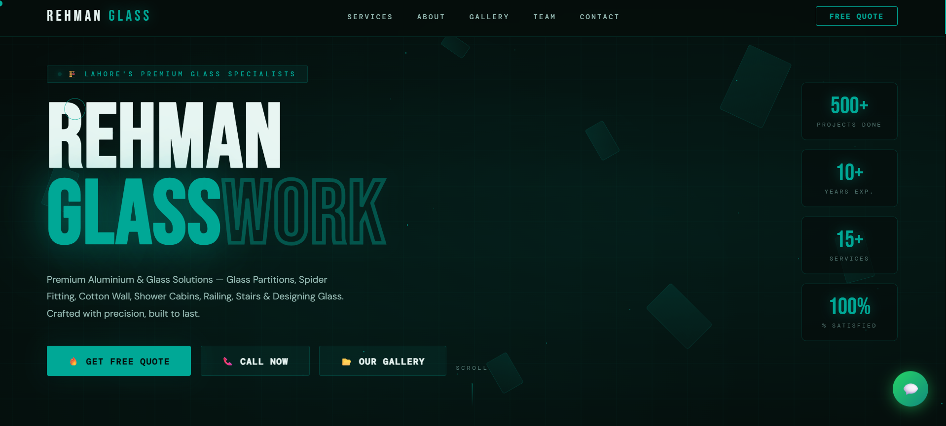 Rehman Glass Website