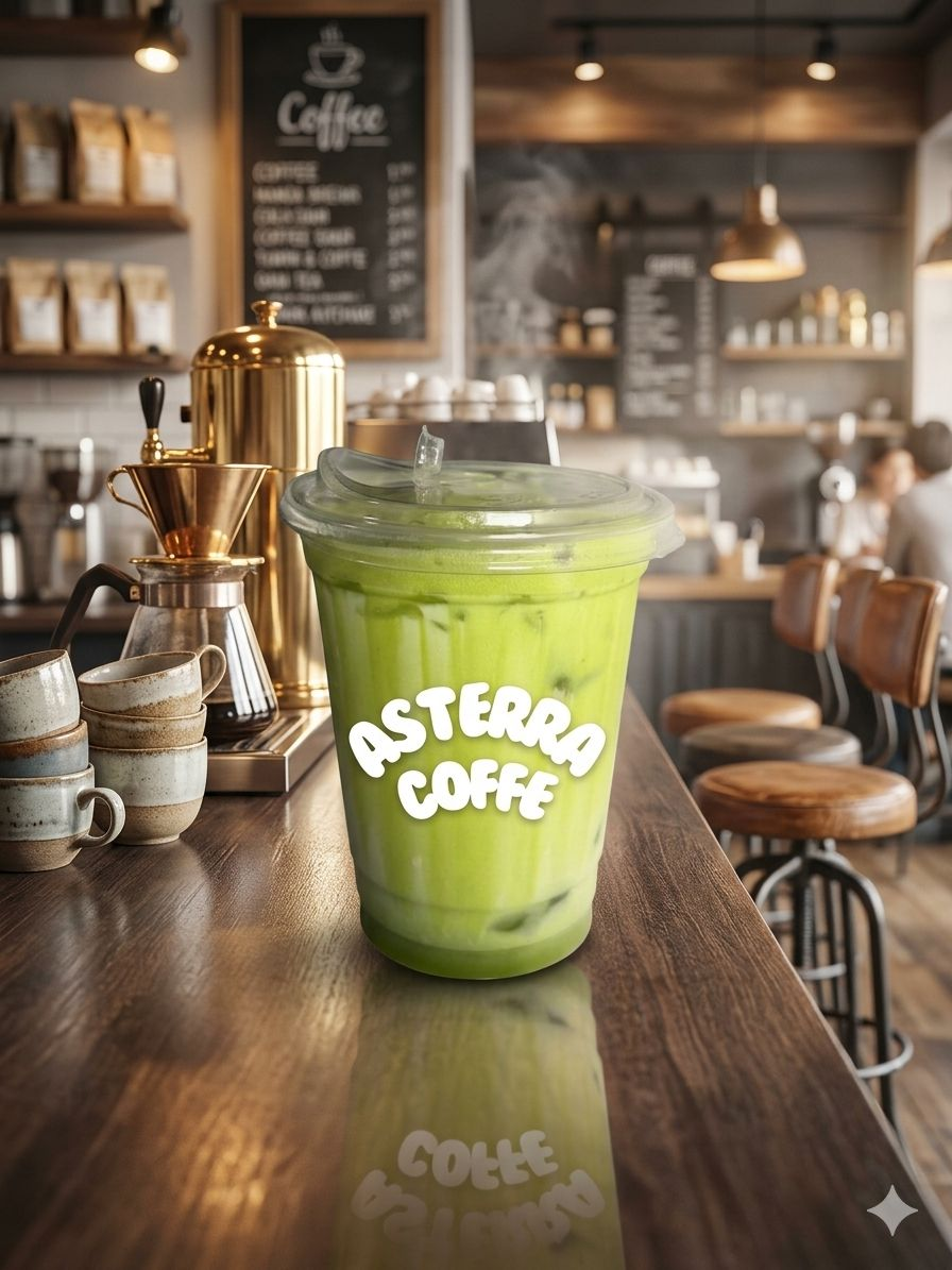 Ice Matcha Pure - Asterra Coffee