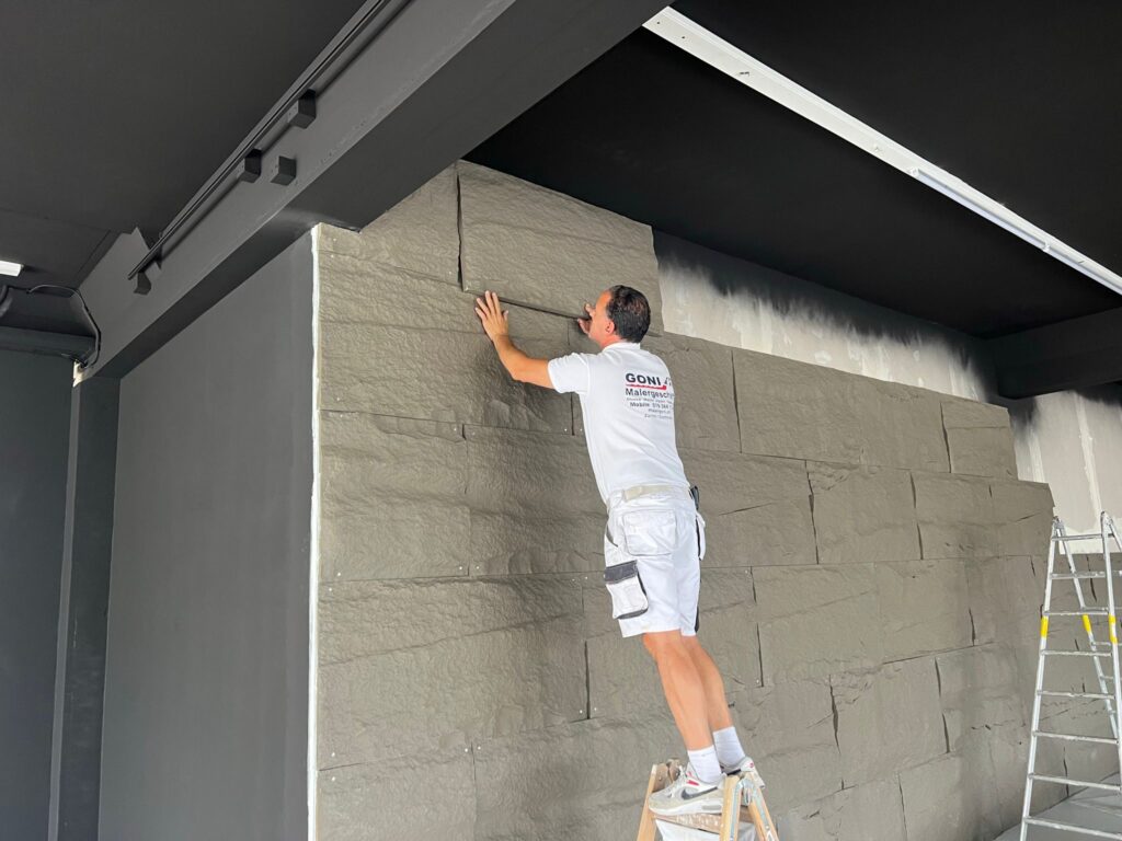 Goni bei der Arbeit