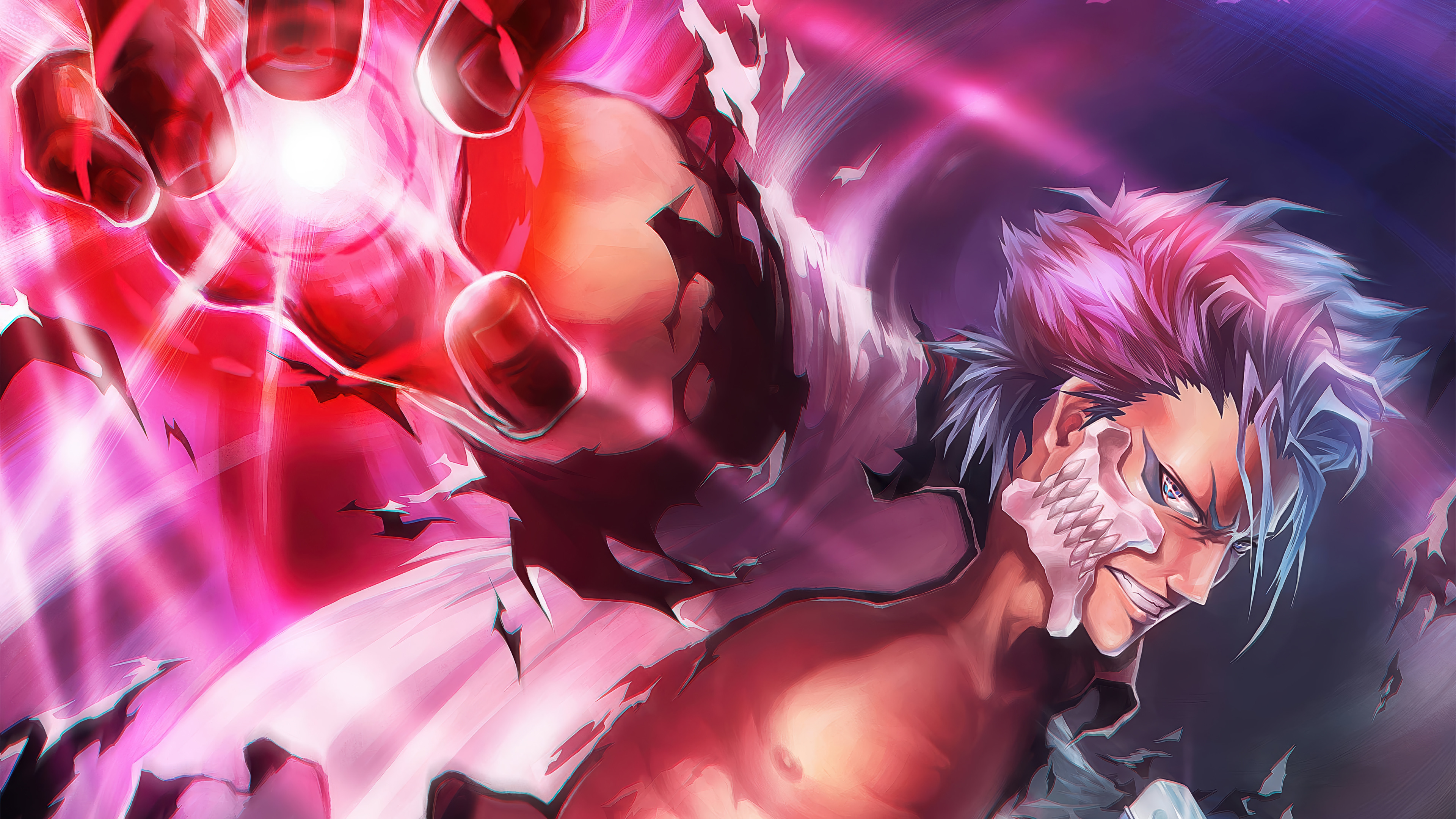 Purple Bandaged Weapon Anime