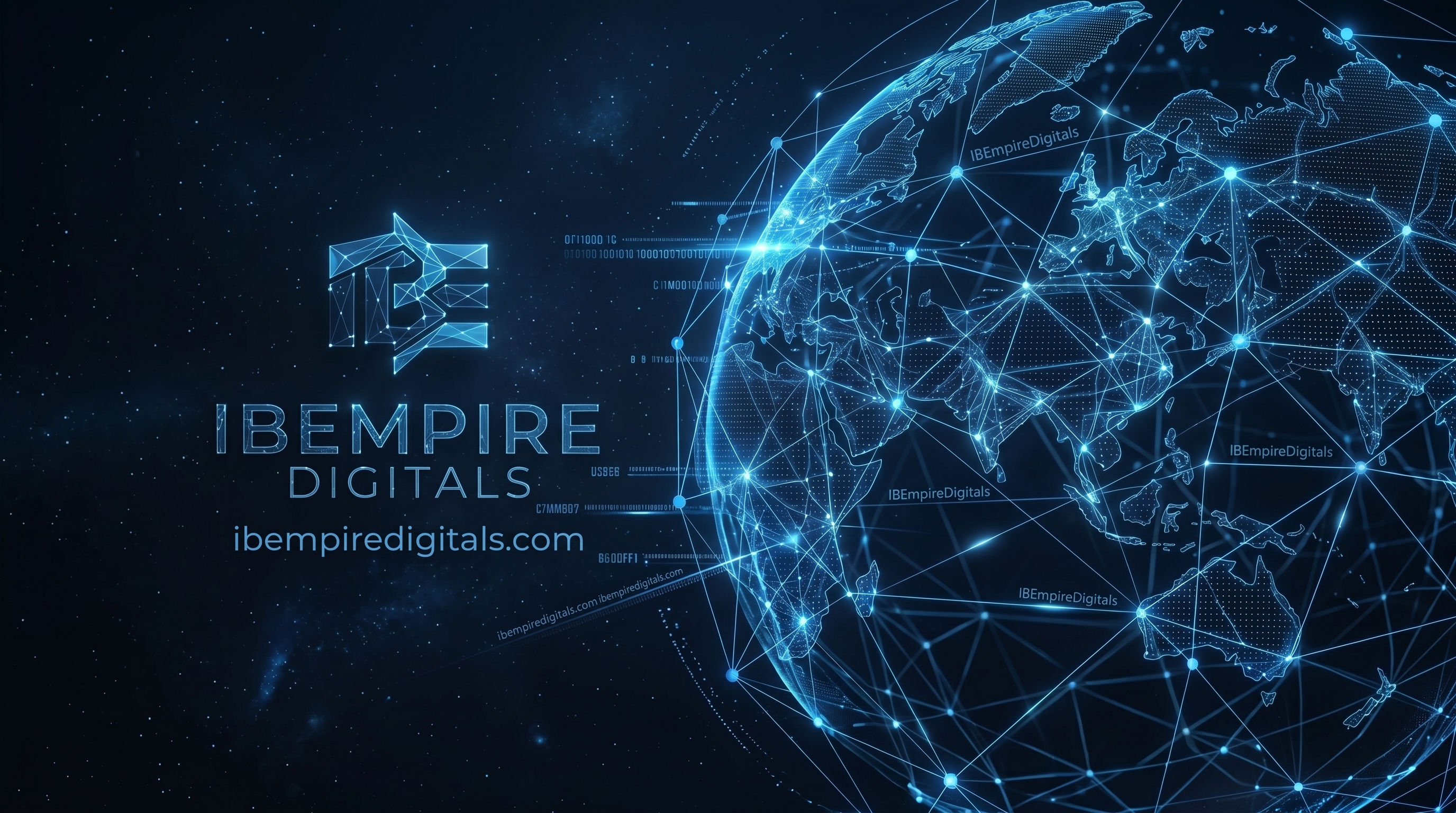 Digital Globe Background