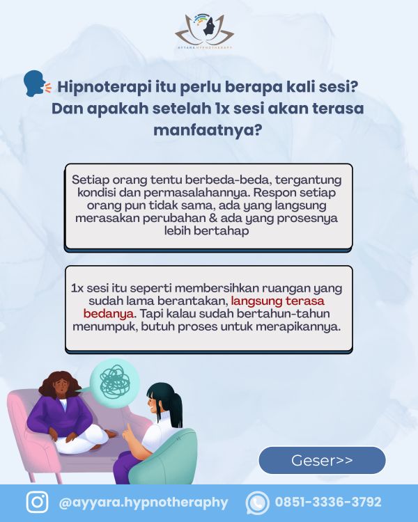 FAQ: Berapa Kali Sesi Dibutuhkan?