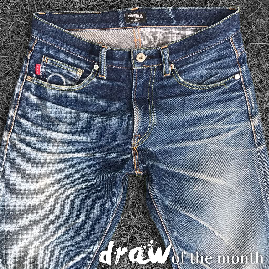RYEDEMN & CO. distressed jeans - Draw of the month