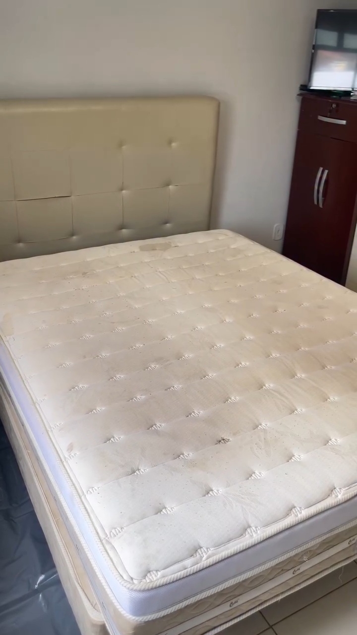 Colchão antes