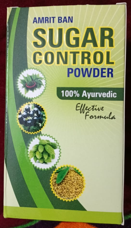 Amrit Ban Sugar Control Powder packaging
