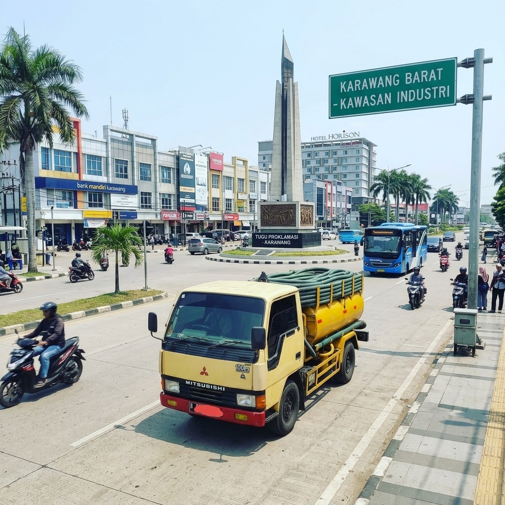 Truk Sedot WC Karawang