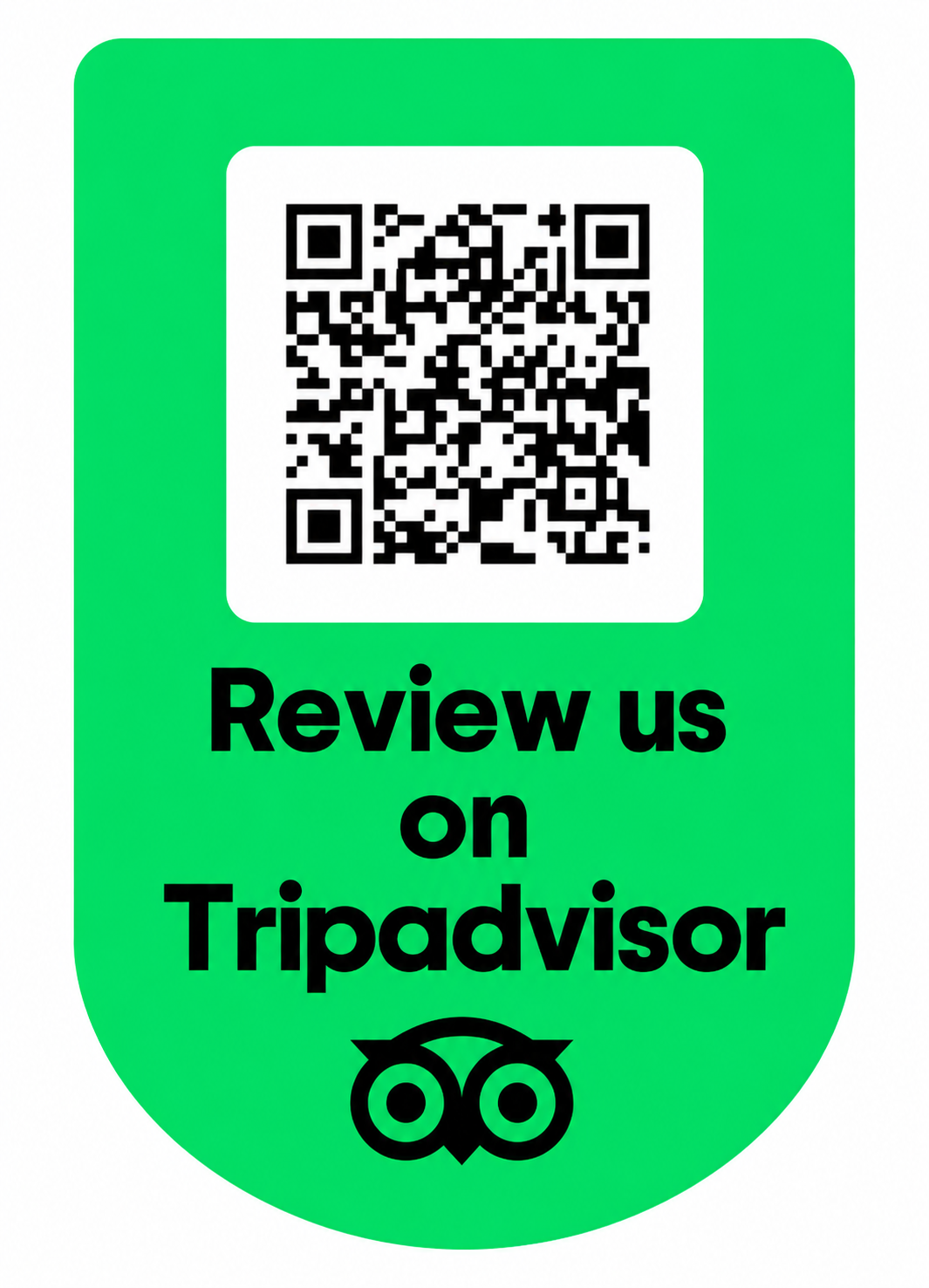 Tripadvisor Review QR Code