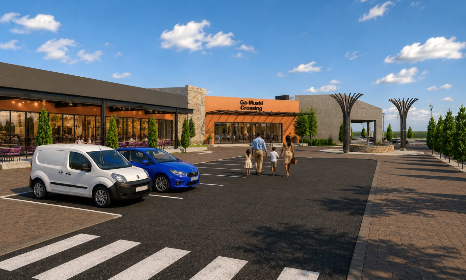 Ga-Mushi Crossings Exterior