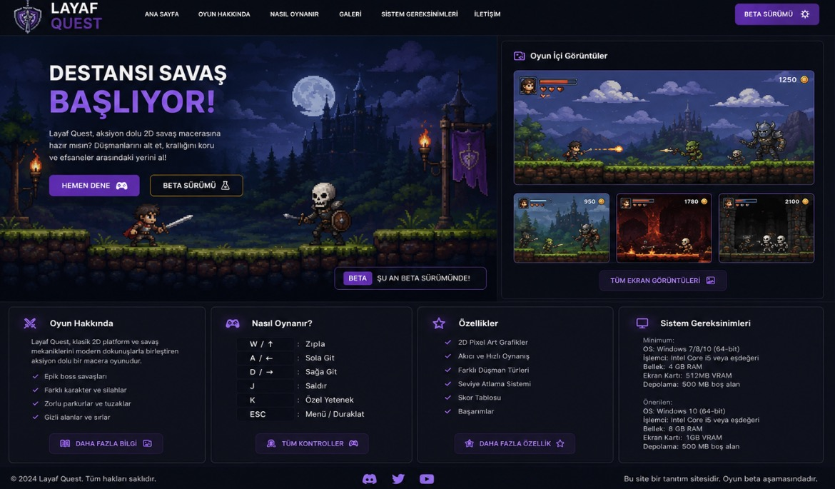 LeafQuest Savaş Sahnesi