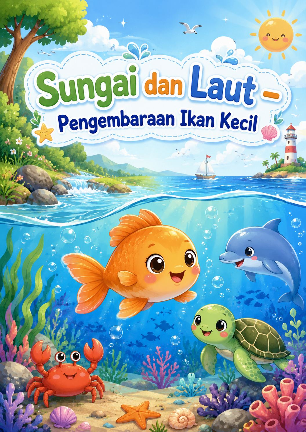 Sungai dan Laut – Pengembaraan Ikan Kecil