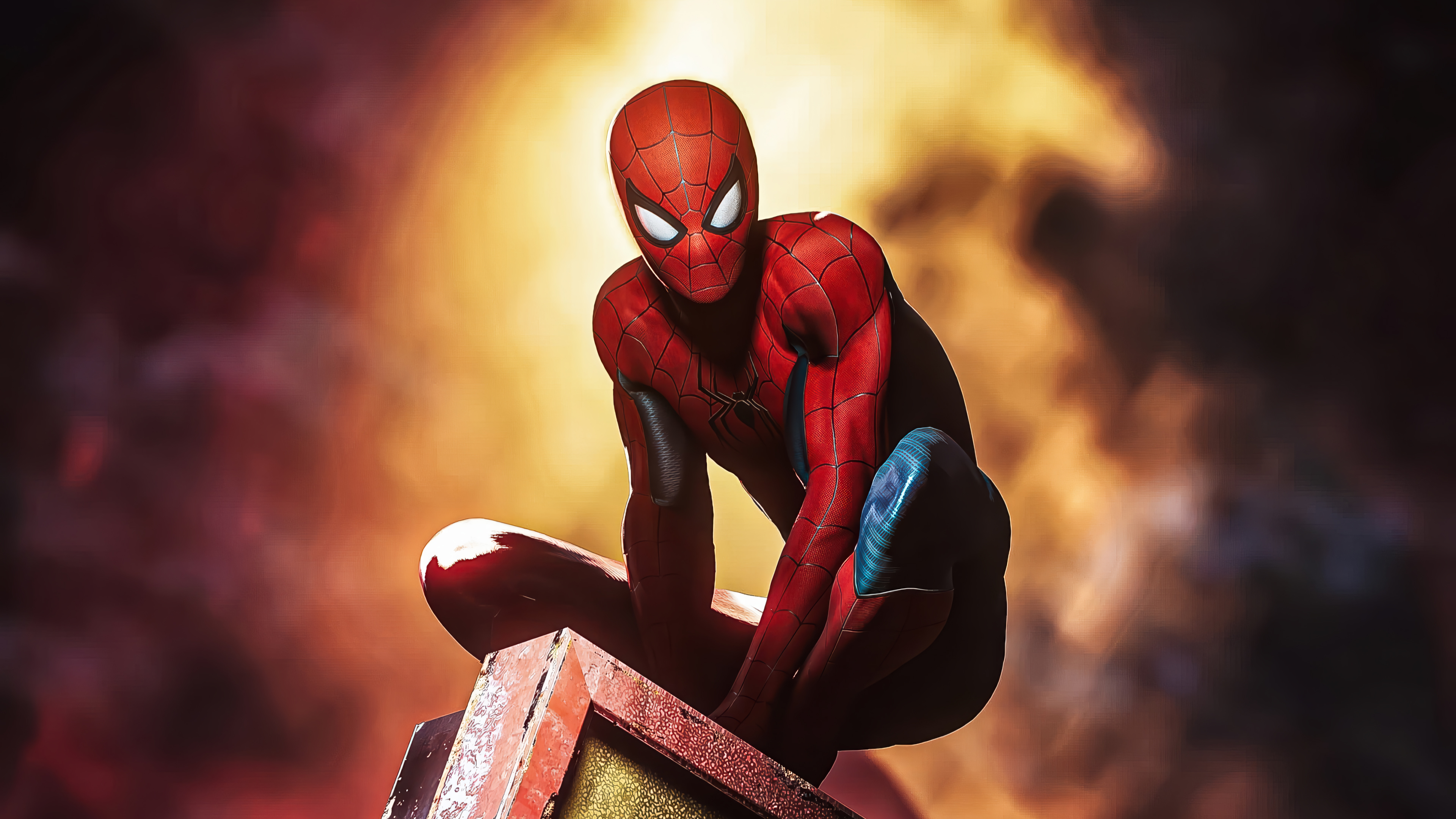 Spider-Man Rust Structure