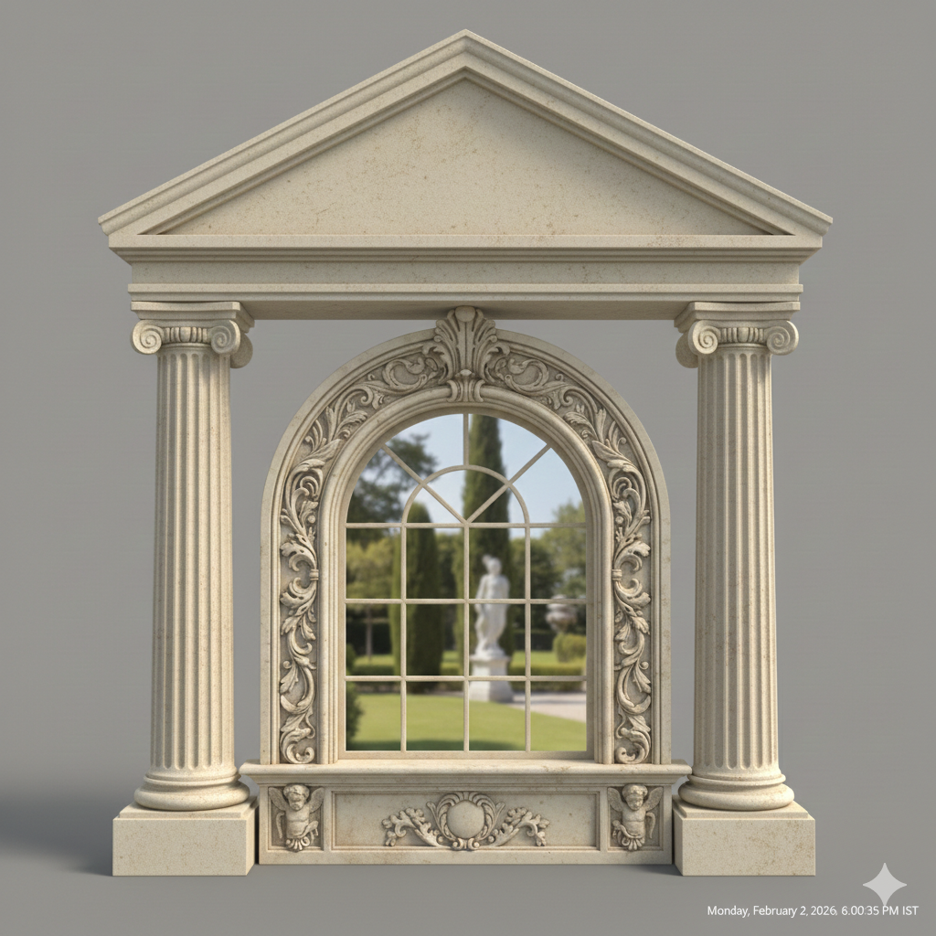 European Garden Portico