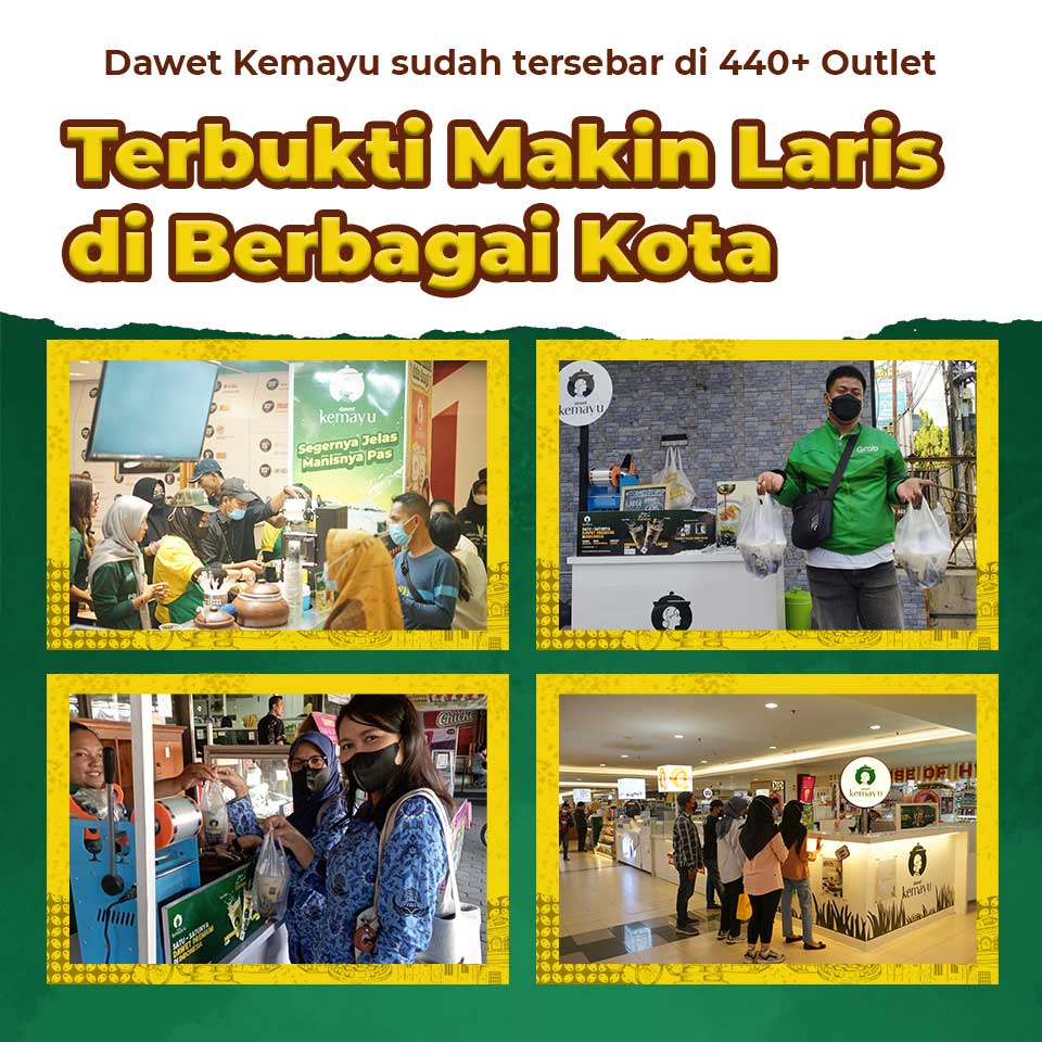 Dawet Kemayu Tersebar di 440+ Outlet