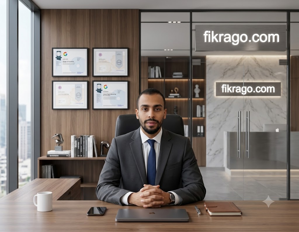 Ayoub - Founder of Fikrago in Office