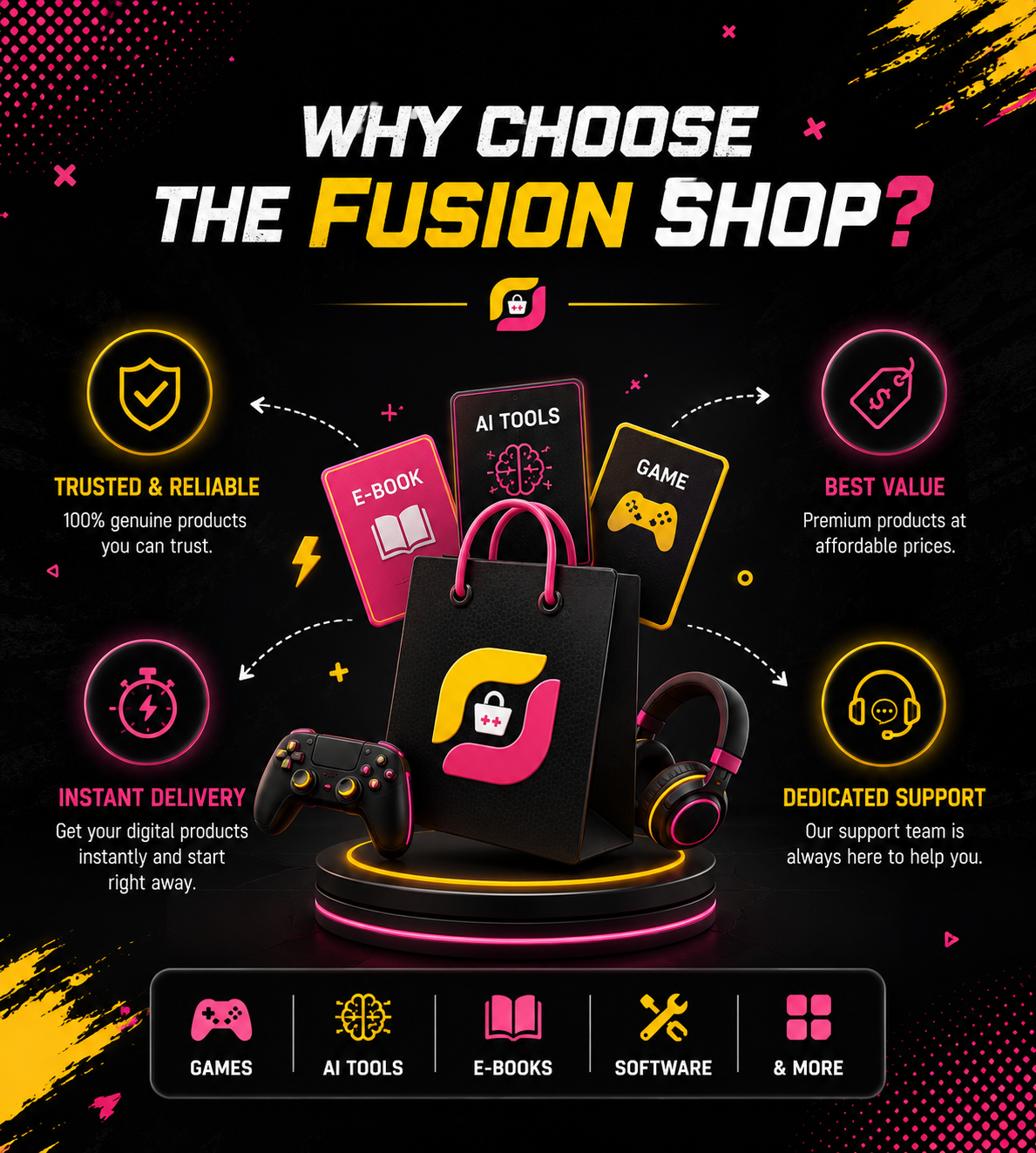 Why Choose The Fusion Shop