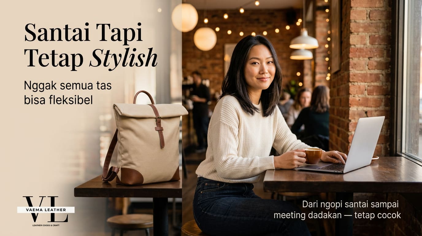 Vaema Leather — Santai Tapi Tetap Stylish