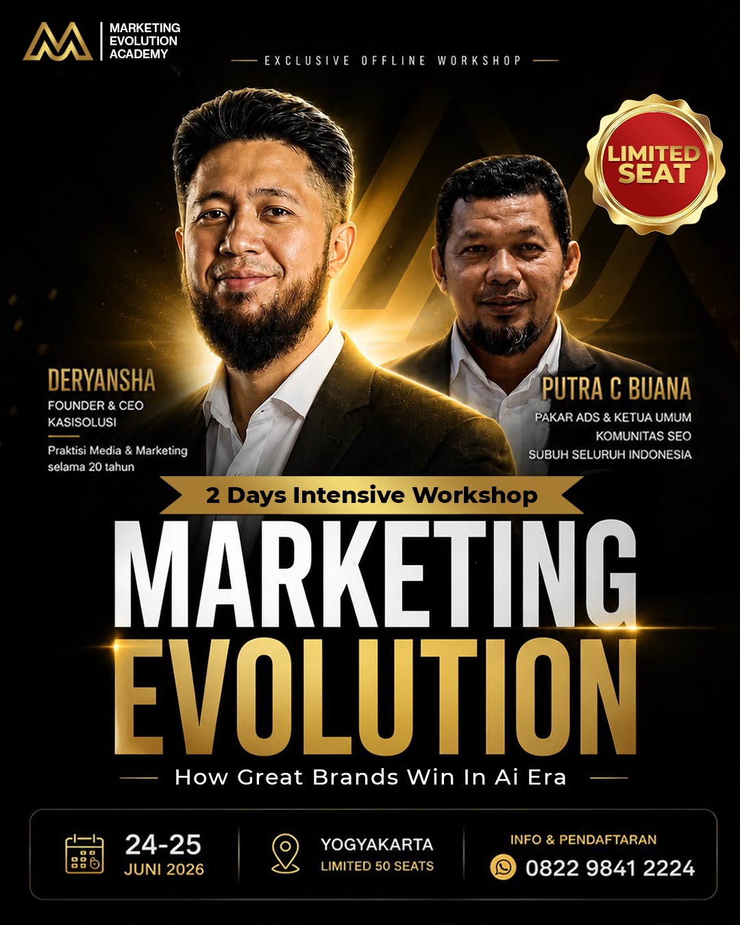 Marketing Evolution Academy — 2 Days Intensive Workshop